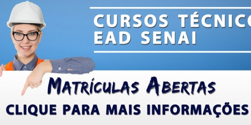 Senai Se Cursos Técnicos Ead Senai Matrículas Abertas 1061