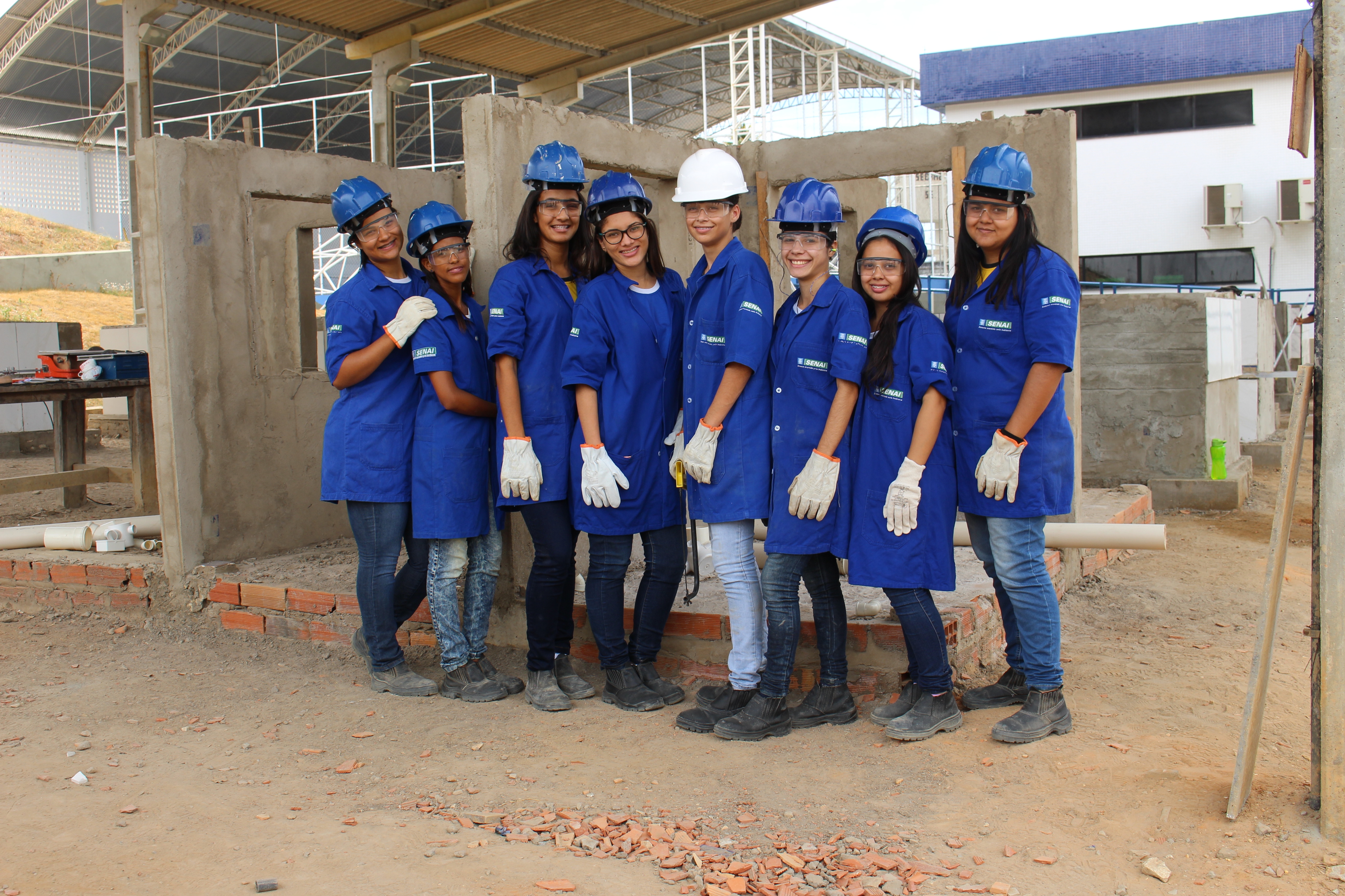 Mulheres e a construção civil